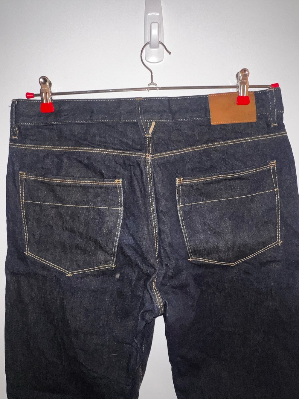 Men's Raleigh Denim Dark Indigo Graham Jeans - Picture 10 of 10